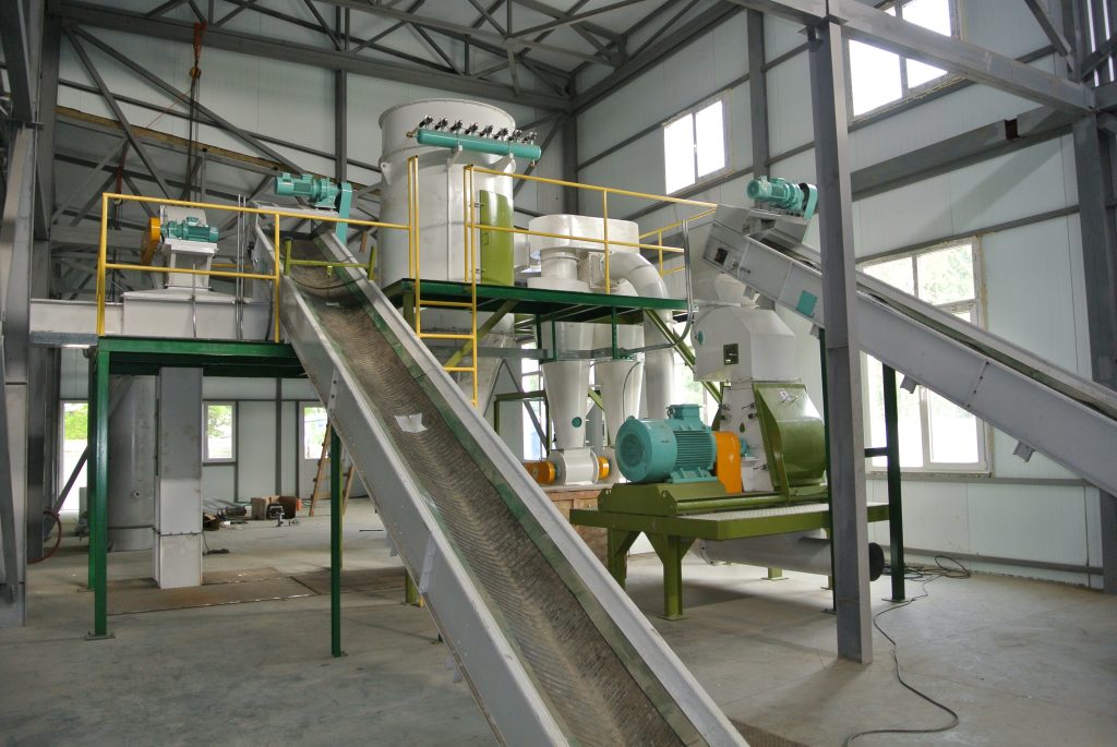 T H Wood Pellet Production Line Yongli Biomass Pellet Machine